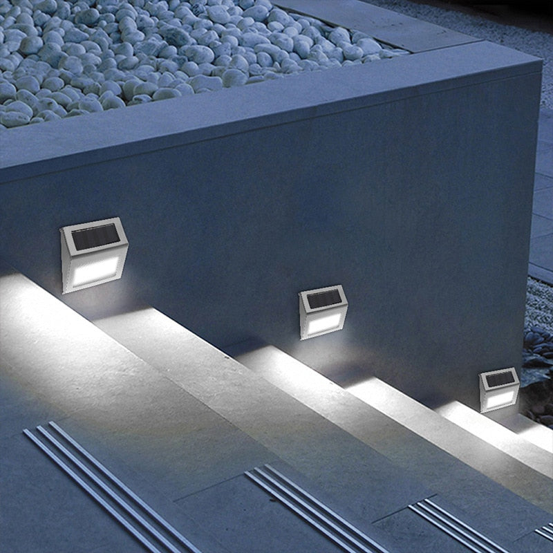 Eco Friendly Outdoor Solar Step Lights