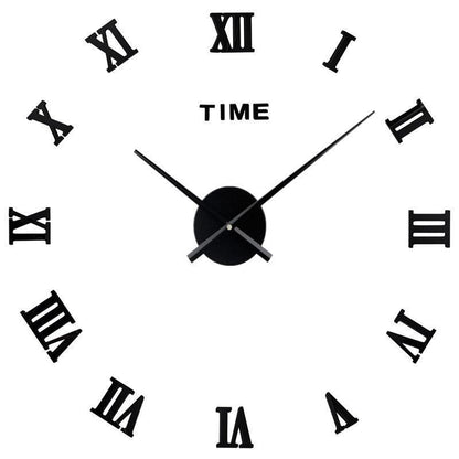 Minimalist White Wooden Wall Clock