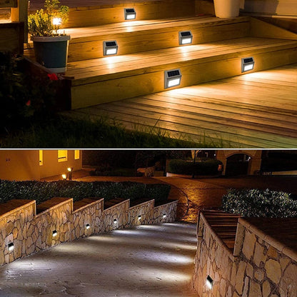 Eco Friendly Outdoor Solar Step Lights