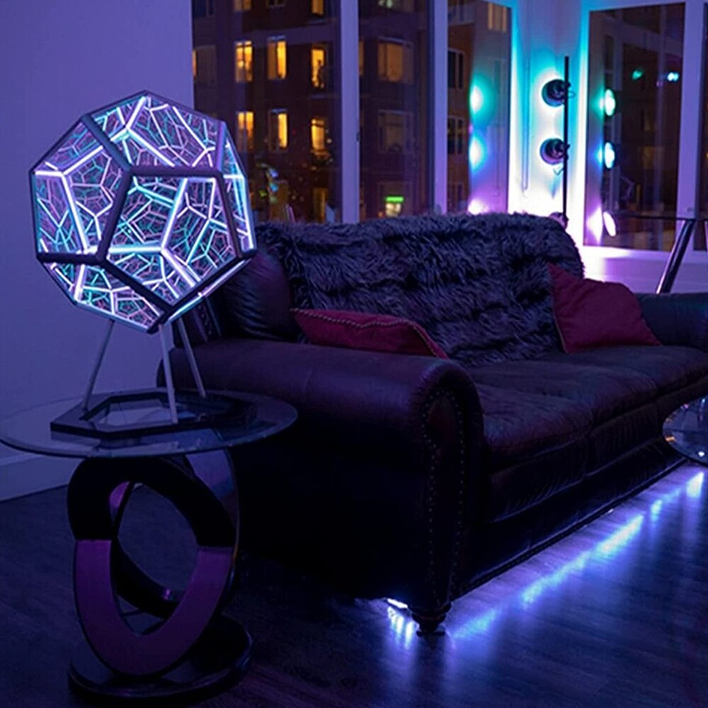 Colorful Star Night Light Lamp