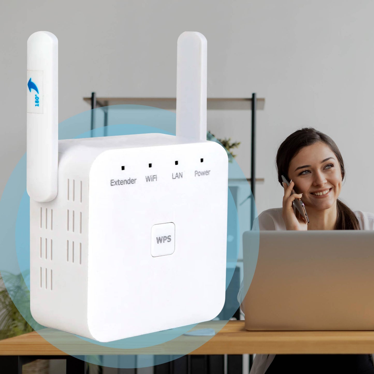 Fast Whole House WiFi Signal Amplifier Booster - Fesara