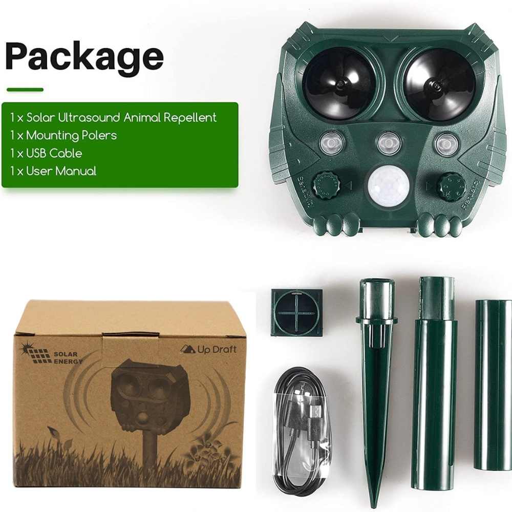 Outdoor Electronic Pest Control for Yards