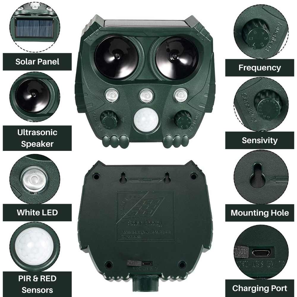 Outdoor Electronic Pest Control for Yards
