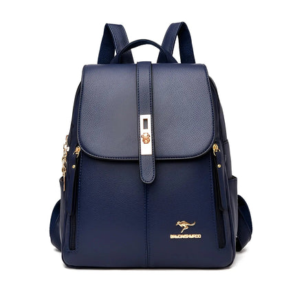 Premium Leather Ladies Daypack Bag