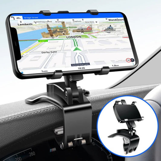 Easy Fit Car Phone Mount for Dashboard and Windshield - Fesara