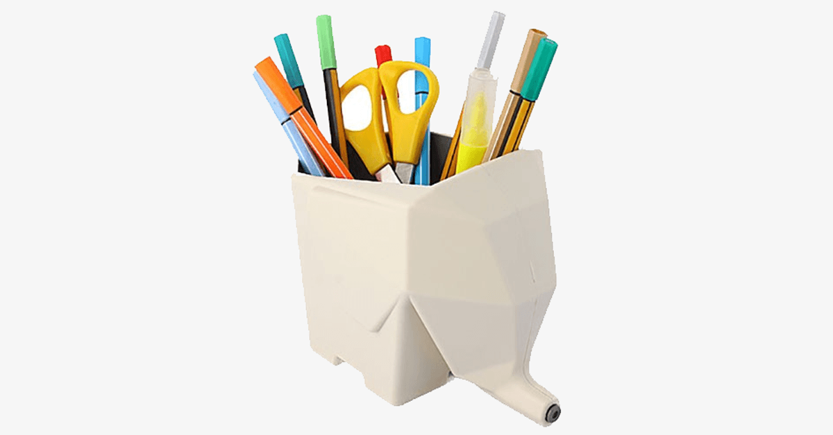 Fesara Elephant Dish Tray - Easy Water Drainage
