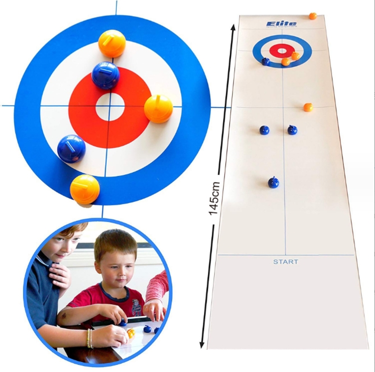 Fun Family Mini Curling Game Set