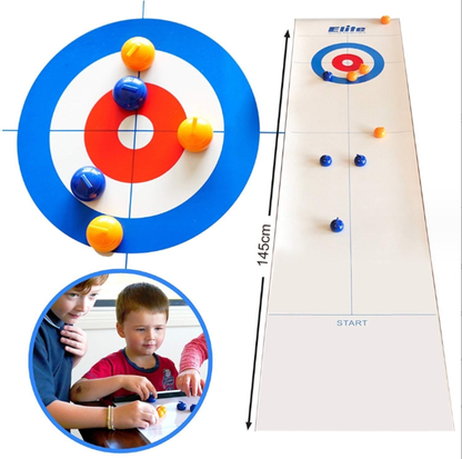 Fun Family Mini Curling Game Set