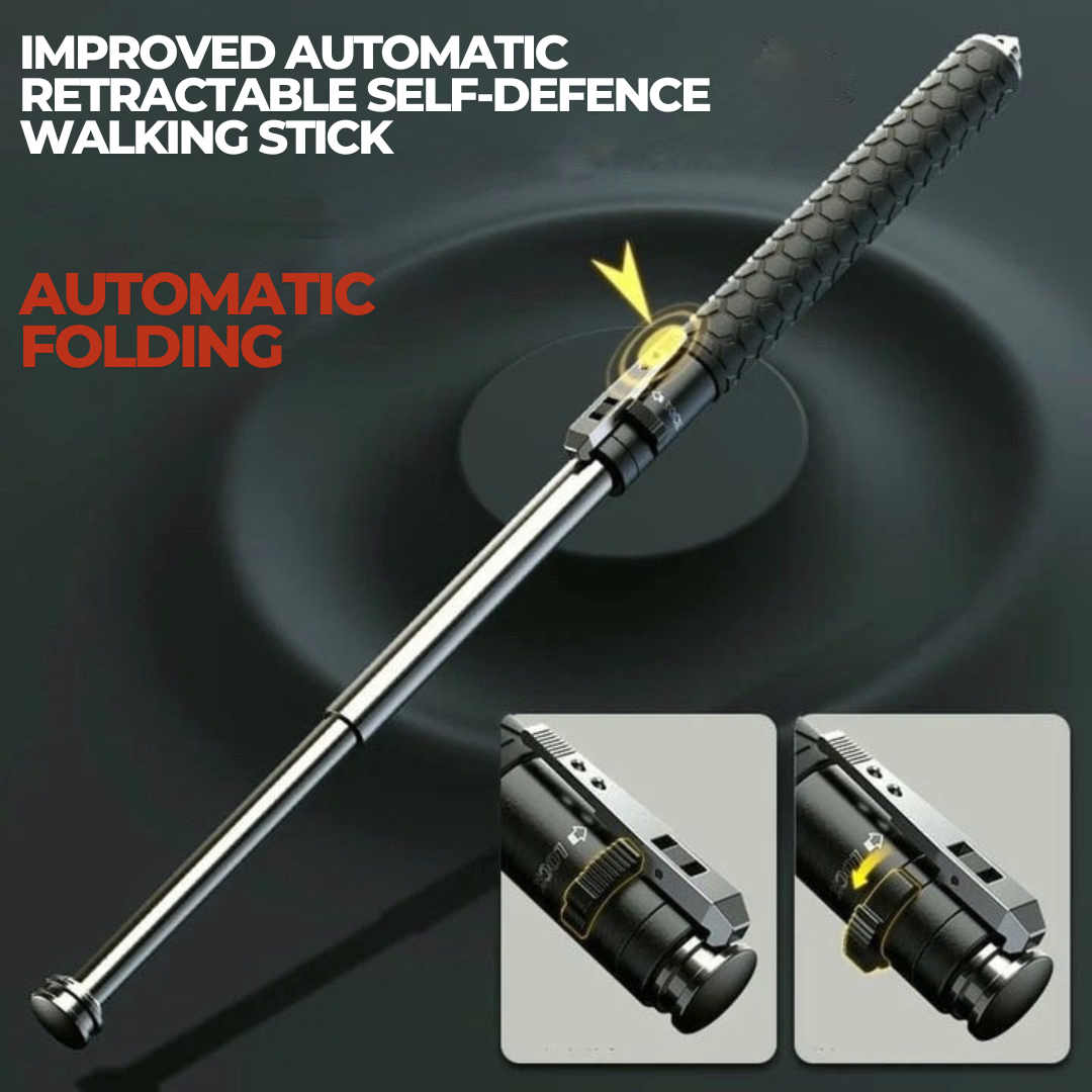 Tactical Defense Walking Stick for Hiking and City Safety - Fesara