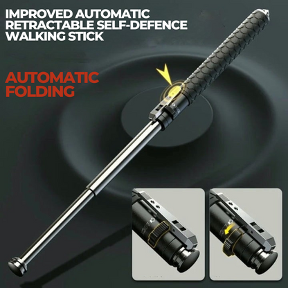 Tactical Defense Walking Stick for Hiking and City Safety - Fesara