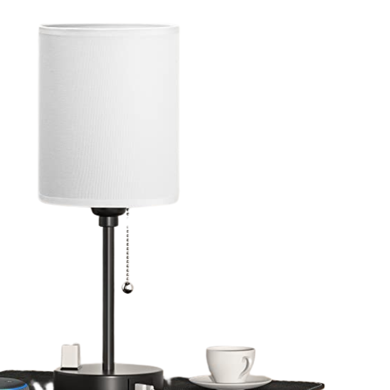 Stylish Desk Lamp with USB Charging and Color Options