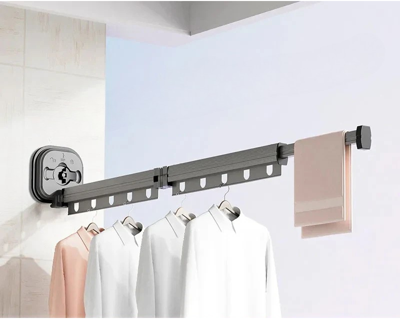 Compact Foldable Clothes Drying Rack