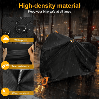 Waterproof Bike Cover with Storm Shield