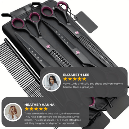Fesara | 4-piece Pet Grooming Scissor Kit