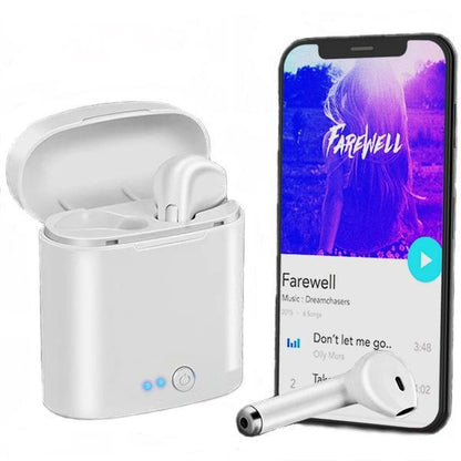 Wireless Bluetooth Earbuds With Built In Mic Headphones - Fesara