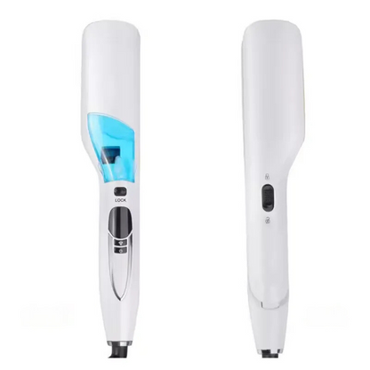 Stylish Hot Brush Curler & Straightener