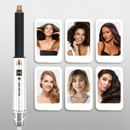 Multi Function 8 in 1 Hair Styler Tool
