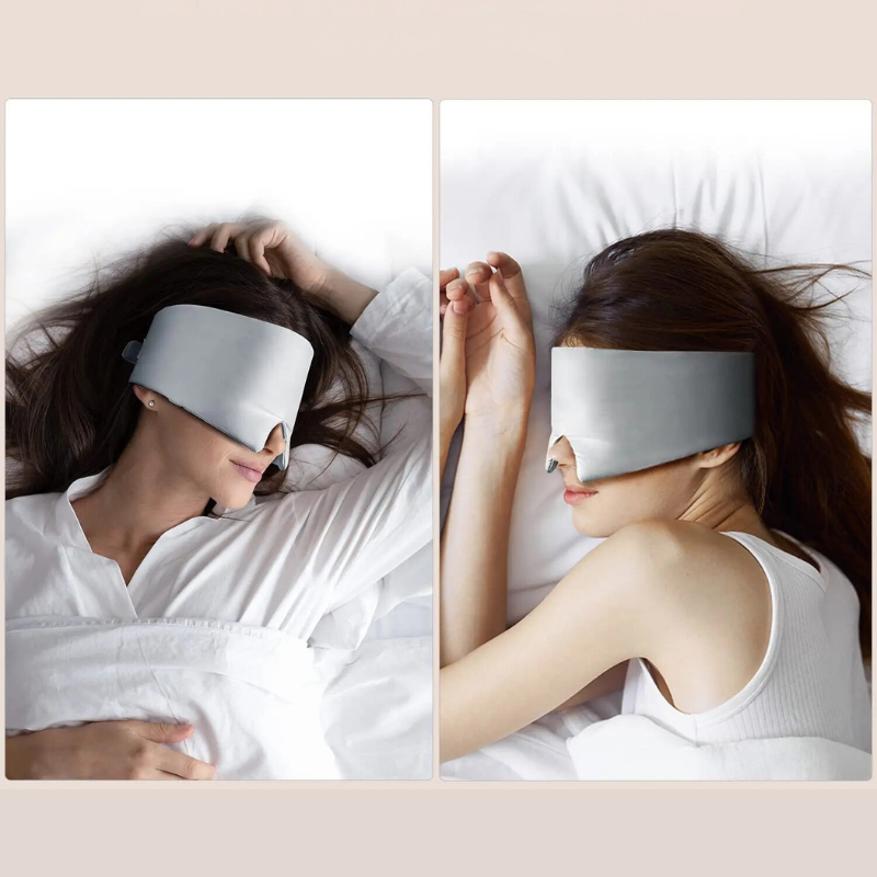 Soft Silk Sleep Eye Mask for Travel Comfort