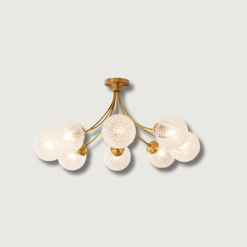 Classic Glass Pendant Light - Fesara