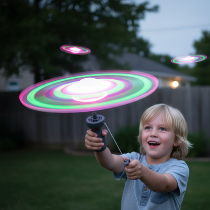 Colorful LED UFO Ceiling Light Toy - Fesara
