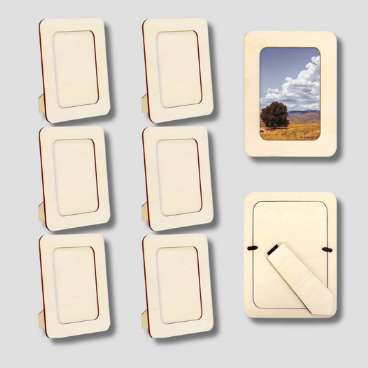 Personalized Wooden Picture Frame Set - Fesara