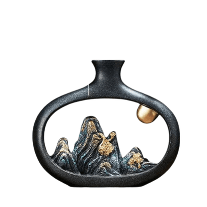 Beautiful Ceramic Mountain Vase Decor