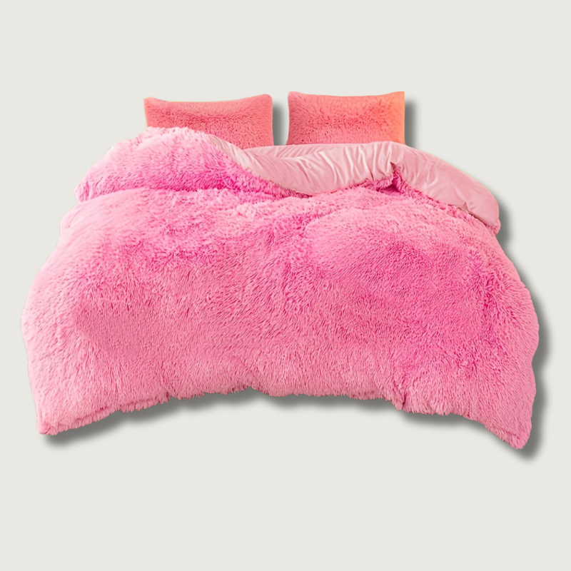 Soft Velvet Bedding Set with Pillow