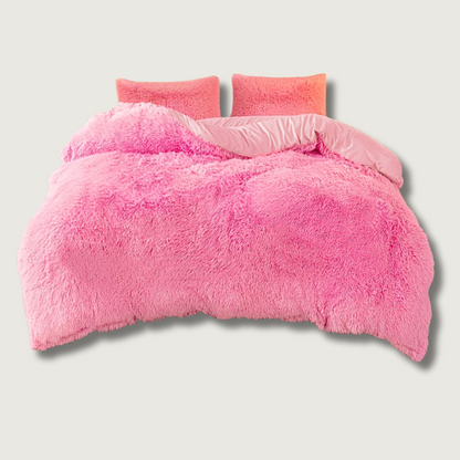 Soft Velvet Bedding Set with Pillow