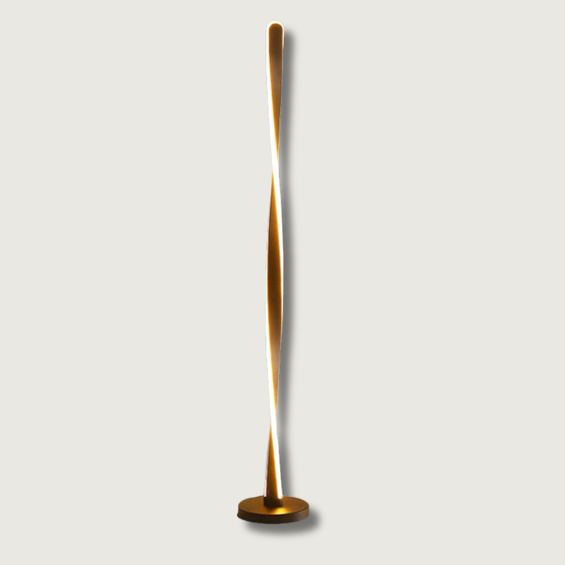 Adjustable Bright Silver Floor Lamp - Fesara