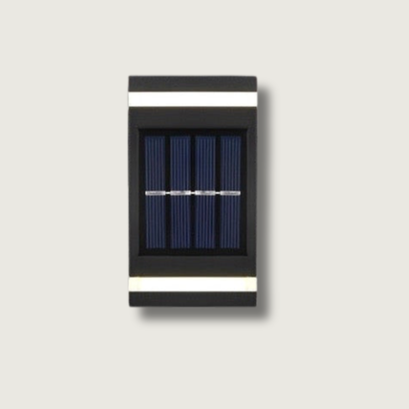 Outdoor Solar Powered Garden Wall Light - Fesara