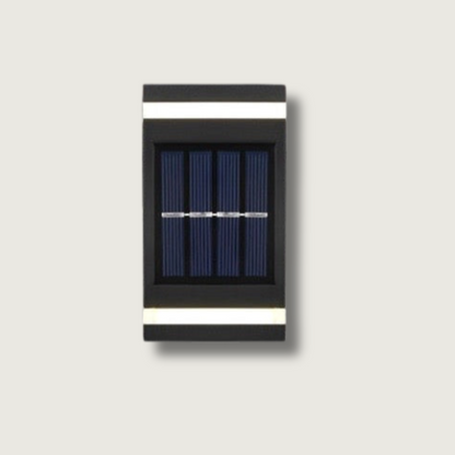 Outdoor Solar Powered Garden Wall Light - Fesara