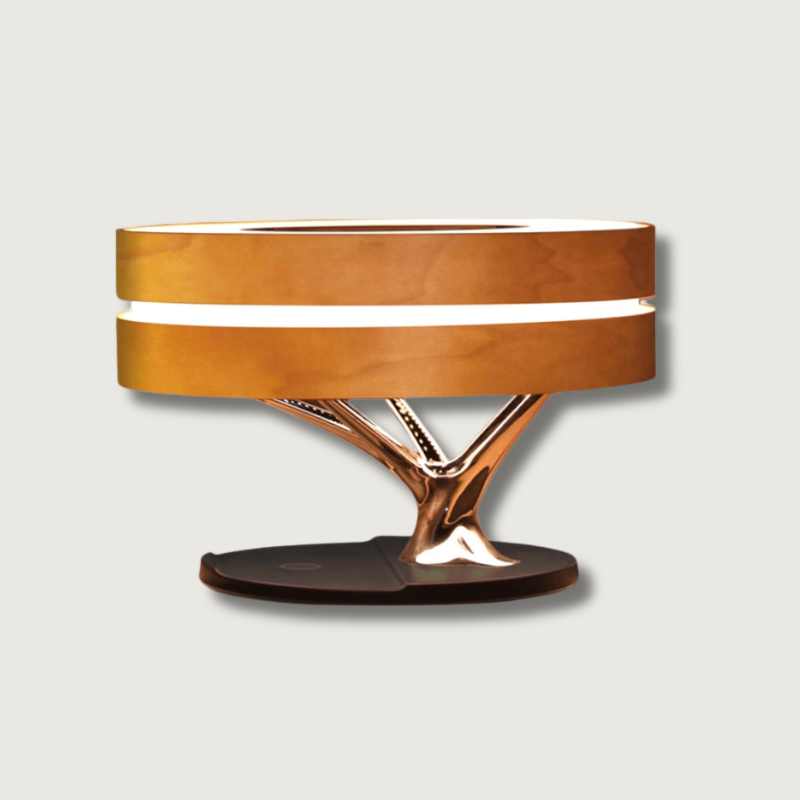 Wireless Charging Desk Lamp with Bluetooth Speaker - Fesara