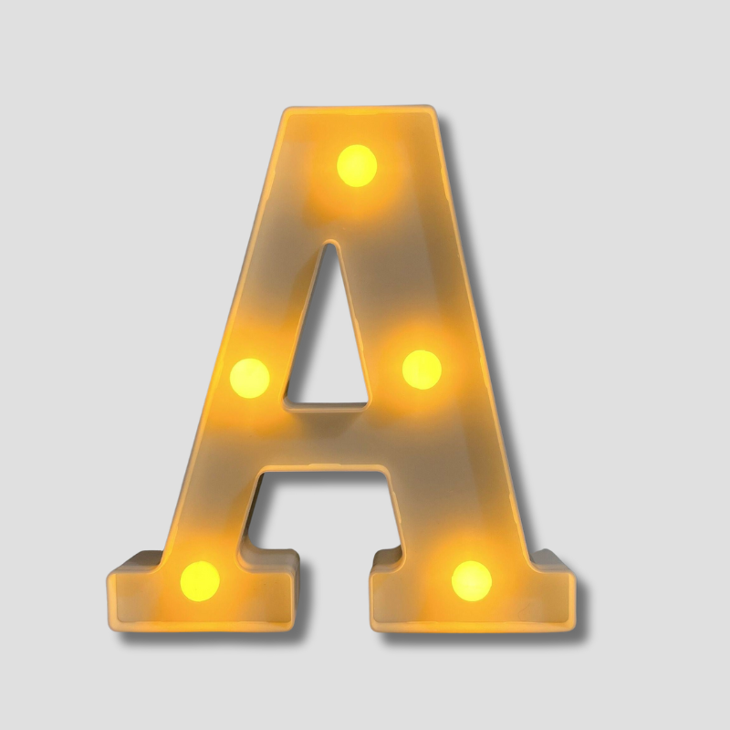 Bright Wireless LED Letter Sign Lamp - Fesara