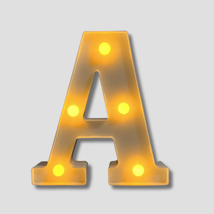 Bright Wireless LED Letter Sign Lamp - Fesara