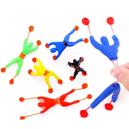 Fun Kids Climbing Man Wall Stickers 10 Pack