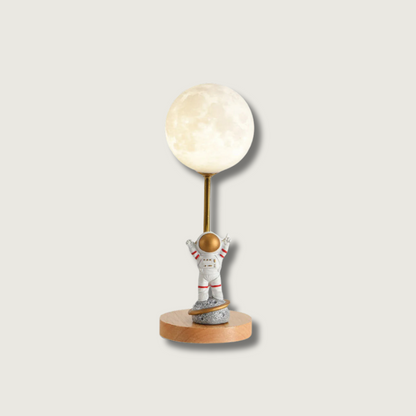Unique Moon Shaped LED Table Lamp - Fesara