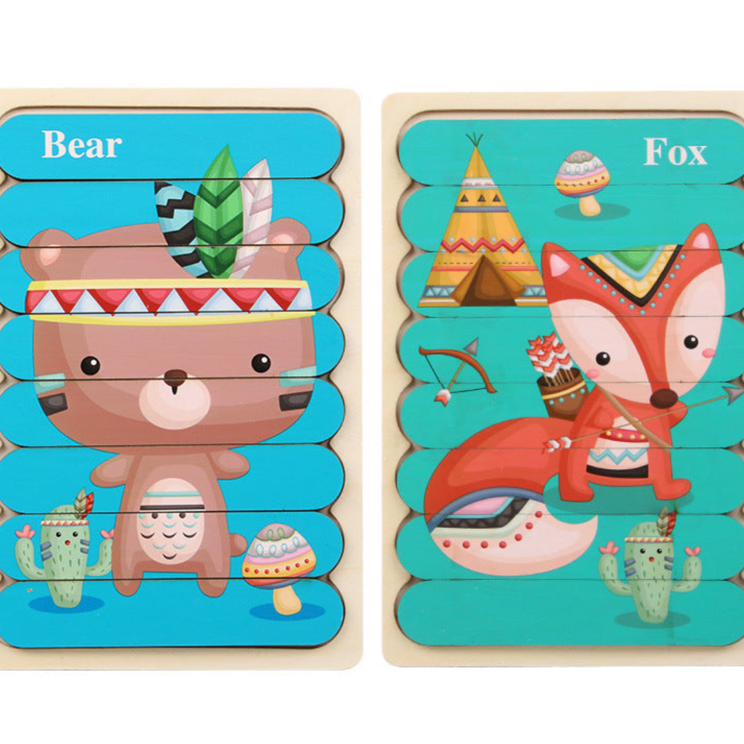 Educational Wooden Learning Puzzle