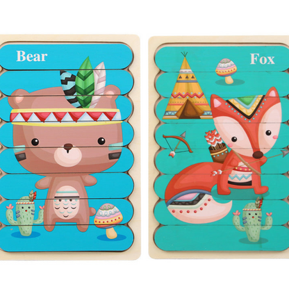 Educational Wooden Learning Puzzle