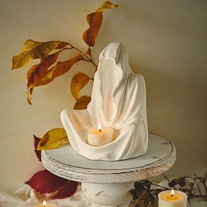 Elegant Metal Candle Stand