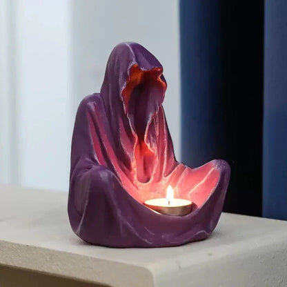 Elegant Metal Candle Stand