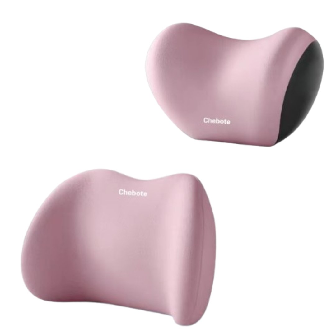 Ergonomic Car Seat Cushion Set - Neck & Back Support