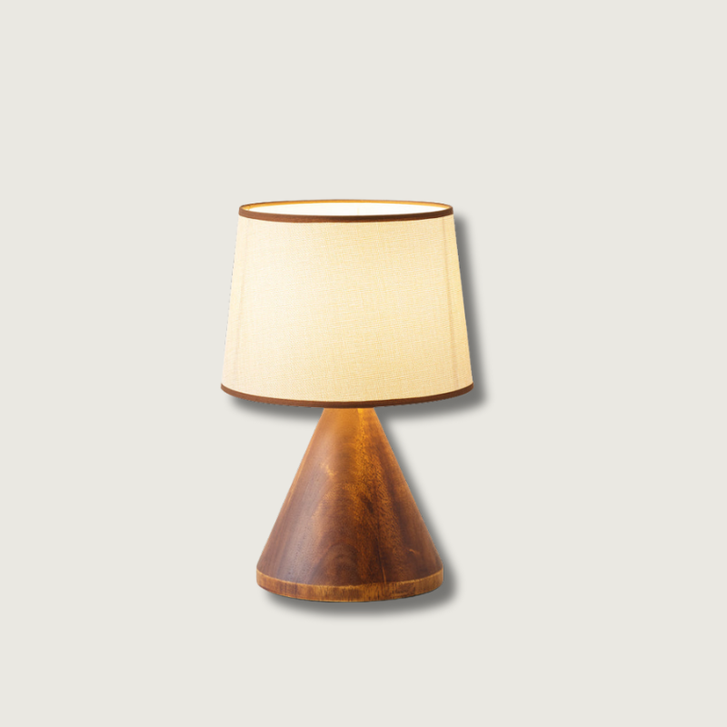 Classic Table Lamp with Sleek Base and Cozy Light - Fesara
