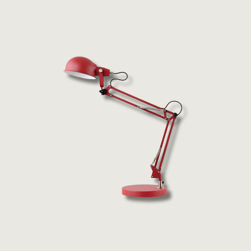 Red Glow Table Lamp - Fesara