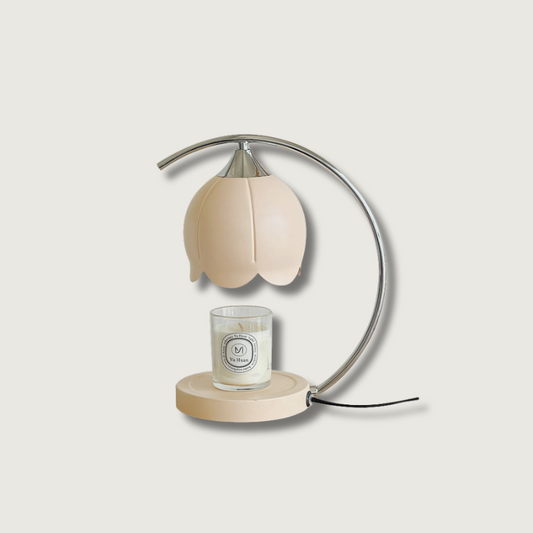 Floral Glass Table Light - Fesara