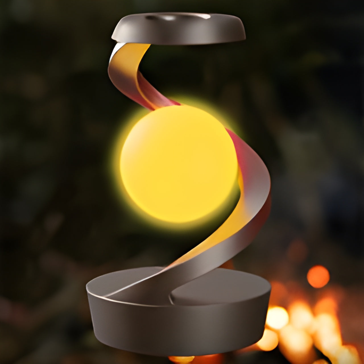 Modern LED Desk Lamp with Wireless Charger