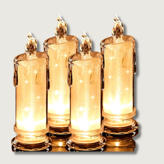 Realistic Flicker LED Candles for Home Decor - Fesara