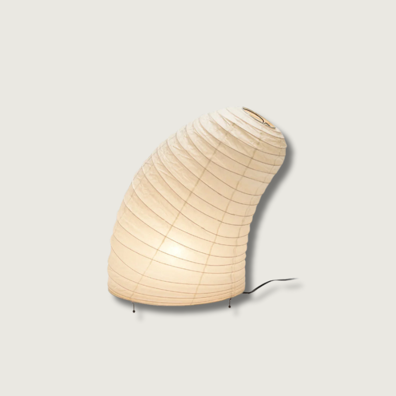 Delicate Paper Shade Table Lamp - Fesara