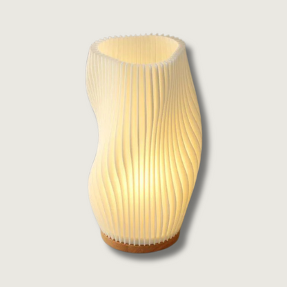 Elegant White Desk Lamp - Fesara