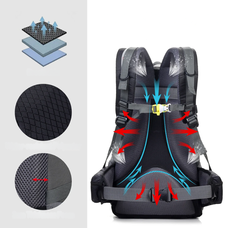 Ultra Lightweight Waterproof Hiking Backpack