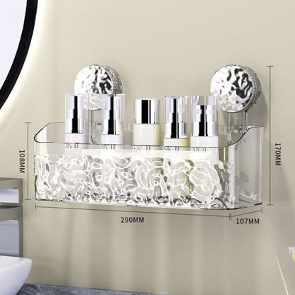 Adhesive Bathroom Shelf - Space Saving Storage Rack